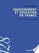 Enseignement et éducation en France