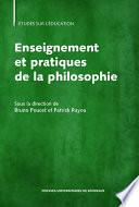 Enseignement et pratiques et philosophie