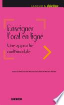 Enseigner l'oral en ligne - Ebook