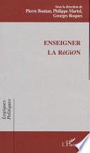 Enseigner la région