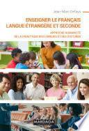 Enseigner le français langue étrangère et seconde