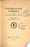 Entomologisk Tidskrift