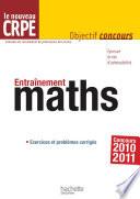 Entrainement pour le CRPE : mathématiques