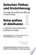 Entre pathos et désillusion