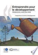Entreprendre pour le développement Promouvoir le secteur privé