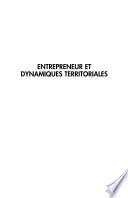 Entrepreneur et dynamiques territoriales