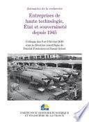 Entreprises de haute technologie, État et souveraineté depuis 1945