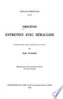 Entretien avec Héraclide