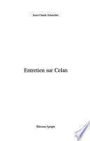 Entretien sur Celan