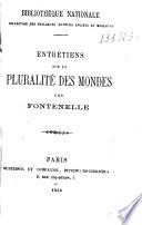 Entretiens sur la pluralité des mondes