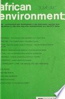 Environnement africain