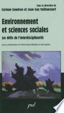 Environnement et sciences sociales