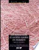 Environnement et sociétés rurales en mutation
