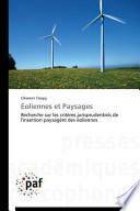 Eoliennes Et Paysages