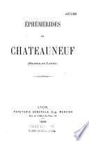 Ephémérides de Chateauneuf
