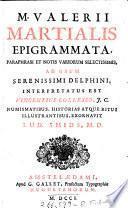 Epigrammata par aphrasi et notis variorum selectissimis ... exornavit Lud. Smids