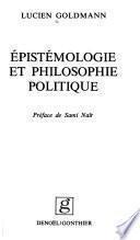 Épistémologie et philosophie politique