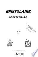 Épistolaire