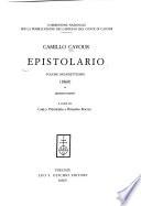 Epistolario: 1860 (6 v.)