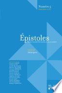 Épistoles numéro 5 septembre 2014