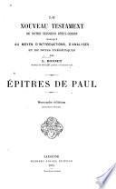 Epîtres de Paul
