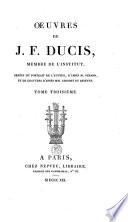 Épîtres. Poésies diverses. Correspondance de M. Thomas avec Ducis