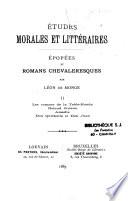 Epopées et romans chevaleresques