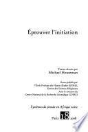 Éprouver l'initiation