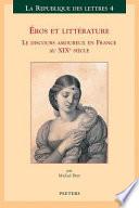 Eros et littérature