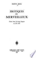 Erotiques du merveilleux