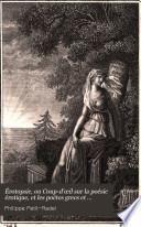 Érotopsie, ou Coup-d'œil sur la poésie érotique, et les poètes grecs et latins qui se sont distingués en ce genre