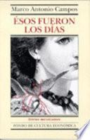 Livre Esos fueron los días