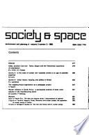 Espaces et sociétés