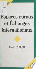 Espaces ruraux et échanges internationaux