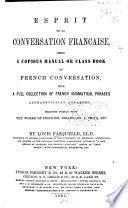 Esprit de la conversation française