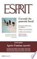 Esprit février 2015 - L'avenir du pouvoir local/ A