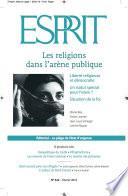 Esprit février 2016 - Les religions dans l'arène p