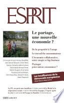 Esprit Juillet 2015 - Le partage, une nouvelle éco