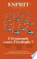 Esprit L'économie contre l'écologie ?