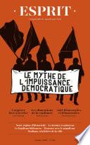 Esprit - Le mythe de l'impuissance démocratique