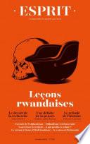 Esprit - Leçons rwandaises