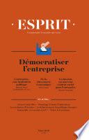Esprit mars 2018 Démocratiser l'entreprise