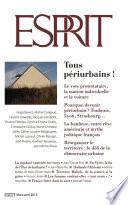 Esprit mars-avril 2013 - Tous périurbains!