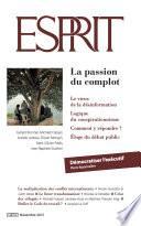 Esprit novembre 2015 - La passion du complot