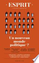 Esprit octobre 2019 Un nouveau monde politique ?