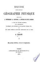 Esquisse d'une nouvelle géographie physique