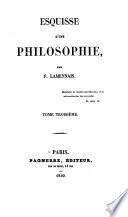 Esquisse d'une philosophie: De l'homme