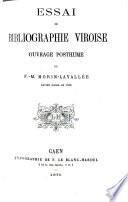 Essai de bibliographie Viroise