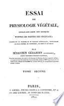 Essai de physiologie végétale