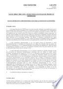 Essai n° 475: Essai d'aberration chromosomique sur moelle osseuse de mammifères